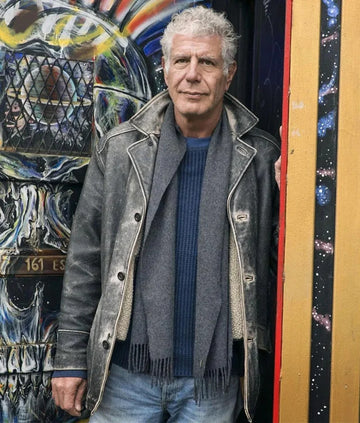 Anthony Bourdain Leather Jacket