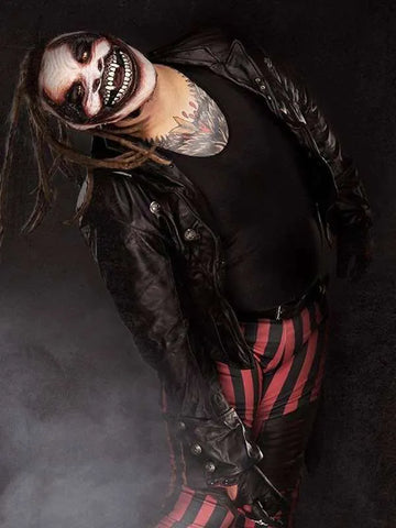 Bray Wyatt The Fiend Black Biker Jacket