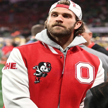 Bryce Harper Ohio State University Varsity Jacket