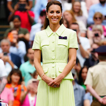 Catherine Middleton Wimbledon 2023 Green Jacket