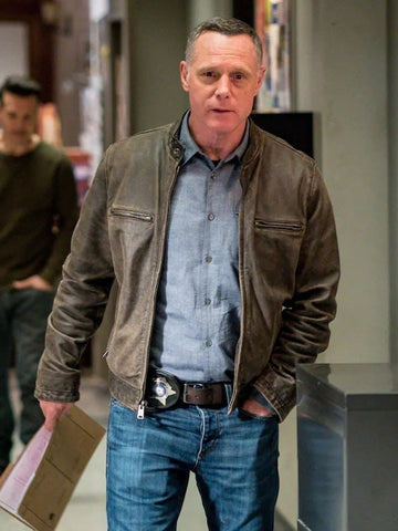 Chicago P.D. S07 Hank Voight Leather Jacket
