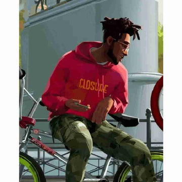 Entergalactic Kid Cudi Closure Hoodie