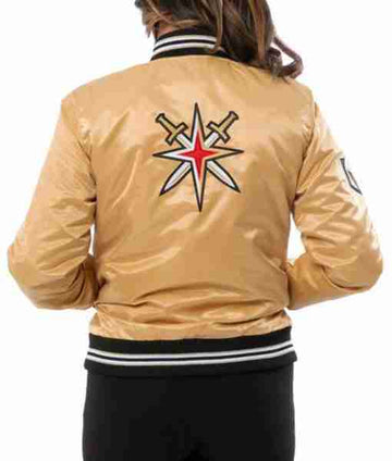 Golden Knights Vegas Golden Bomber Jacket