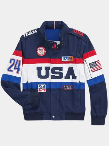 Kendall Jenner Paris Olympics 2024 Team USA Jacket