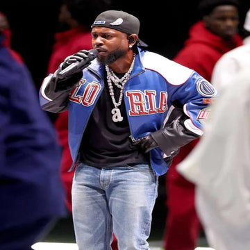 Kendrick Lamar Super Bowl LIX Leather Jacket