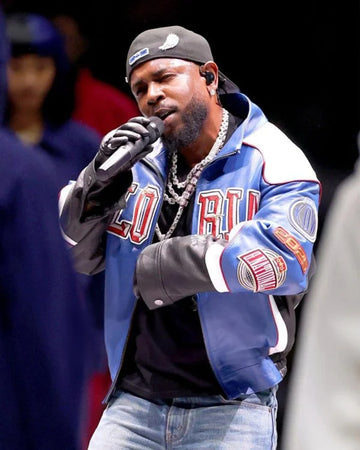 Kendrick Lamar Super Bowl LIX Leather Jacket