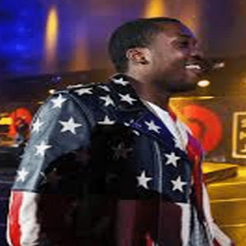 Meek Mill USA Leather Jacket