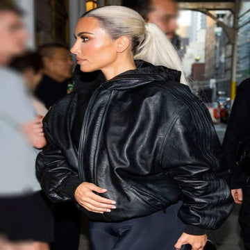 Kim Kardashian New York Leather Jacket