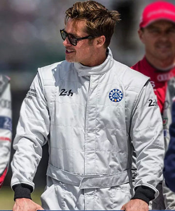 Sonny Hayes F1 White Jacket