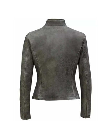 The Fate Of The Furious Letty Distressed Brown Jacket