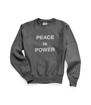 Peace is power sweat shirt
