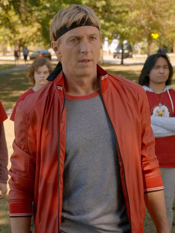 Johnny Lawrence Red Cobra Kai Jacket