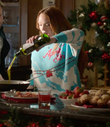 Falling For Christmas Lindsay Lohan Apres Ski Sweater