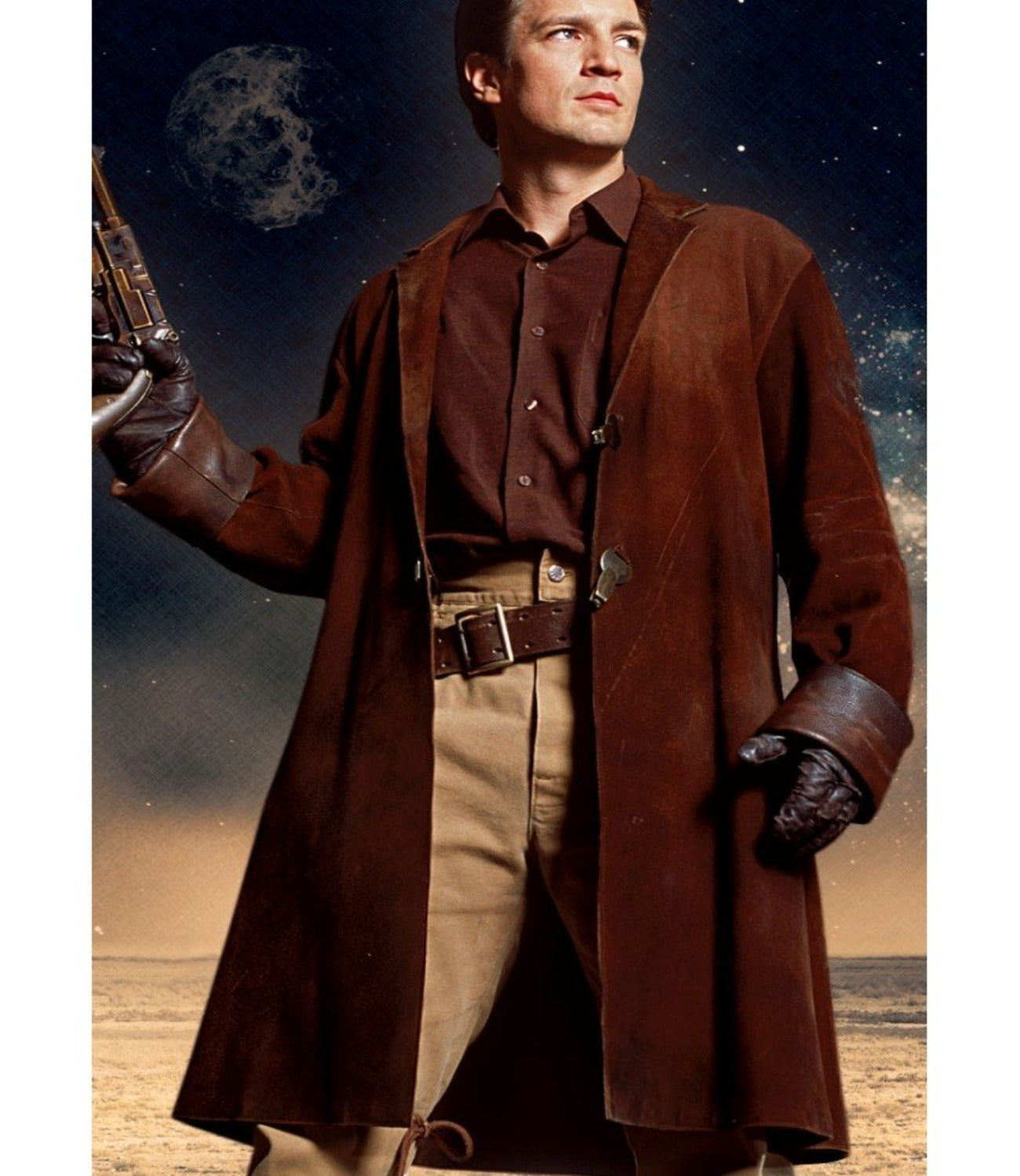 Malcolm Reynolds Firefly Brown Coat