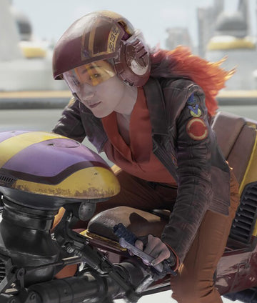 Ahsoka 2023 Sabine Wren Leather Jacket