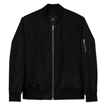 Albanian Eagle Embroidered Classic Bomber Jacket