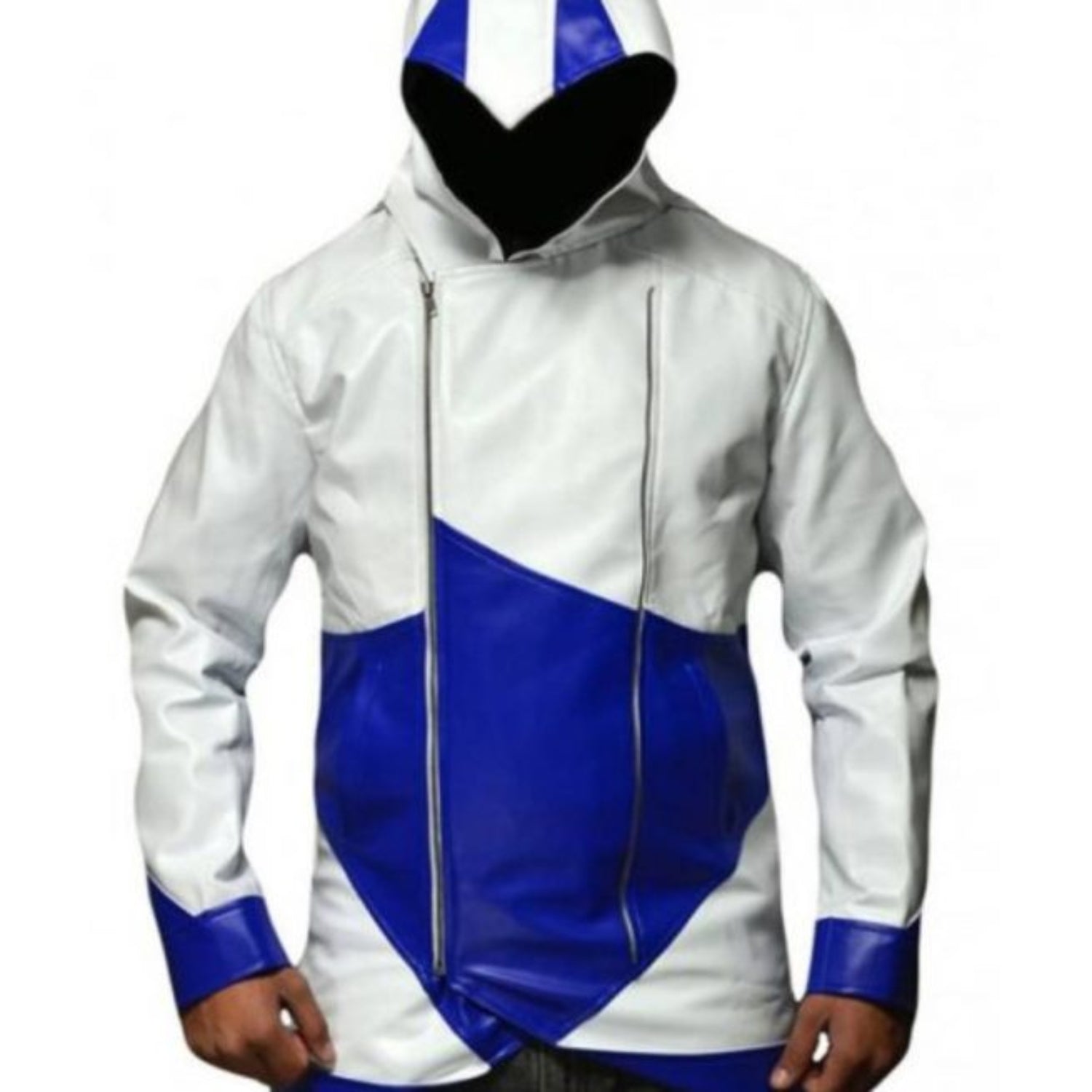 Assassins Creed 3 Blue and White Connor Kenway Jacket