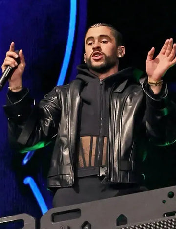 Bad Bunny Coachella Valley Music and Arts Festival Black Jacket