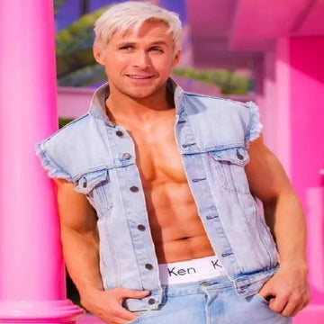 Barbie 2023 Ken Denim Vest