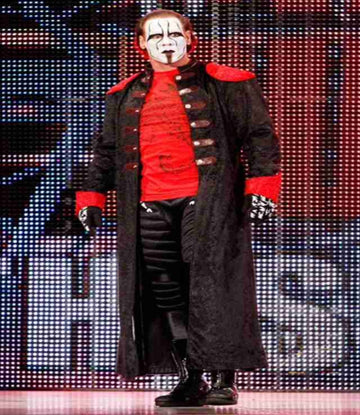 Steve Borden WWE Red And Black Coat