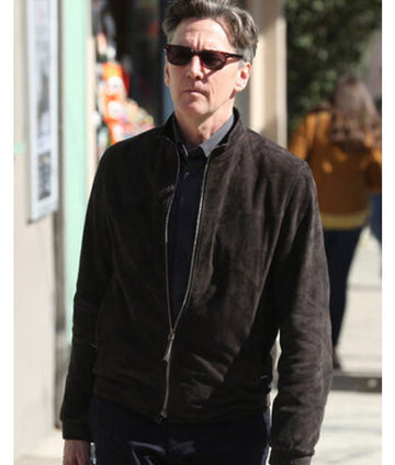 Good Girls Andrew McCarthy Suede Brown Jacket