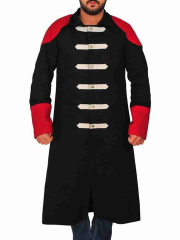 Steve Borden WWE Red And Black Coat