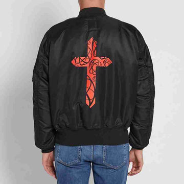 The Weeknd X Futura XO Cross Bomber Jacket