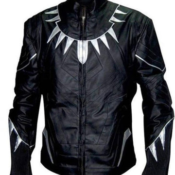 Black Panther Avengers Infinity War Leather Jacket