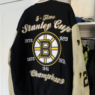 Boston Bruins Stanley Cup Champions Varsity Jacket