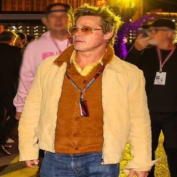 Brad Pitt F1 2025 Yellow Jacket