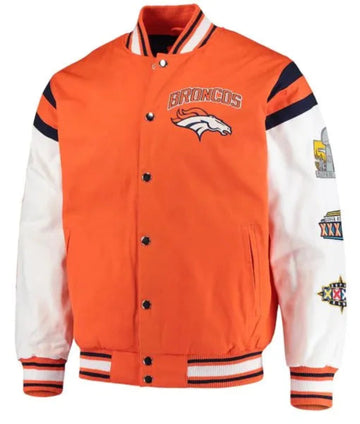 Broncos 3x Super Bowl Champions Jacket