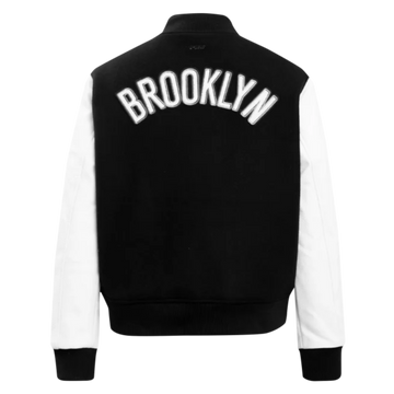 Brooklyn Nets Classic Wool Varsity Jacket