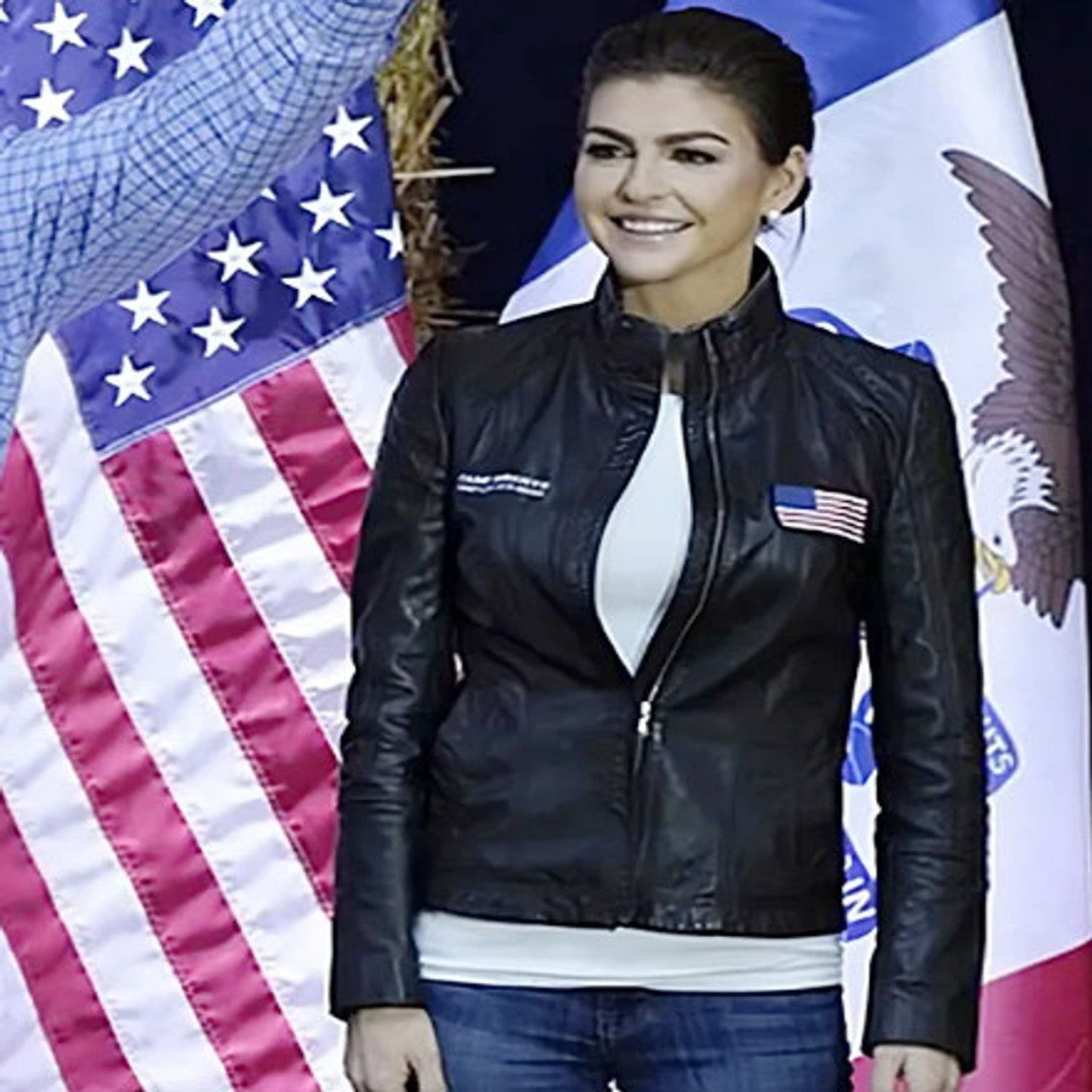 Casey Desantis Leather Jacket