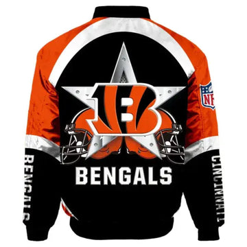 Cincinnati Bengals 2023 Player Running Bomber Jacket