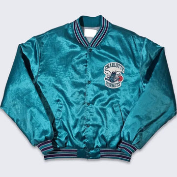 Charlotte Hornets Vintage 90s Swingster Satin Jacket