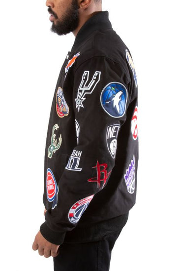 NBA Collage Patch Jacket