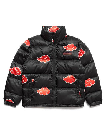 Naruto Akatsuki Puffer Jacket