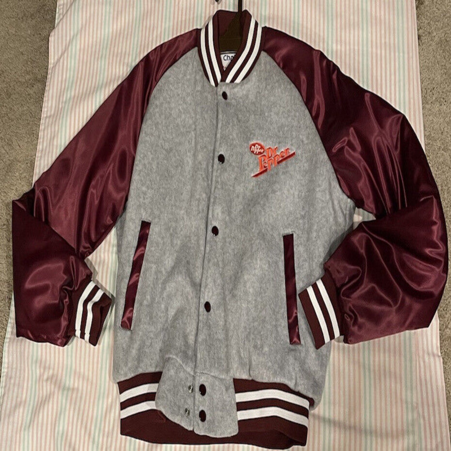 Dr Pepper Varsity Jacket