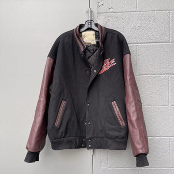 Dr. Pepper Vintage Letterman Bomber Jacket