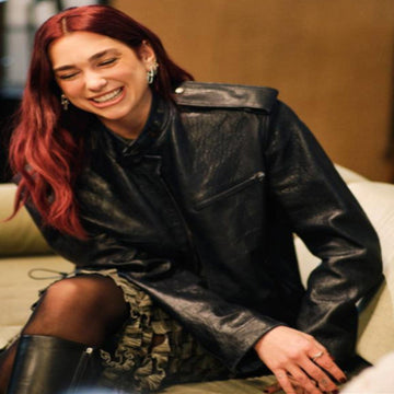 Dua Lipa Black Jacket