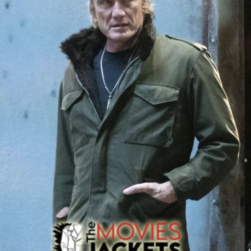 Expendables 4 Dolph Lundgren Green Jacket