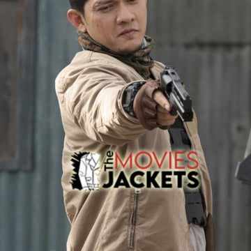 Expendables 4 Iko Uwais Brown Jacket
