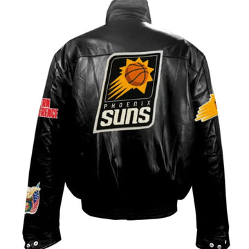 Jeff Hamilton Phoenix Suns Logo Leather Jacket