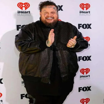 Jelly Roll 2024 iHeartRadio Music Awards Leather Jacket