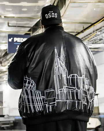 Jelly Roll CMA Fest 2024 Leather Jacket