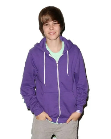 Justin Bieber Purple Jacket