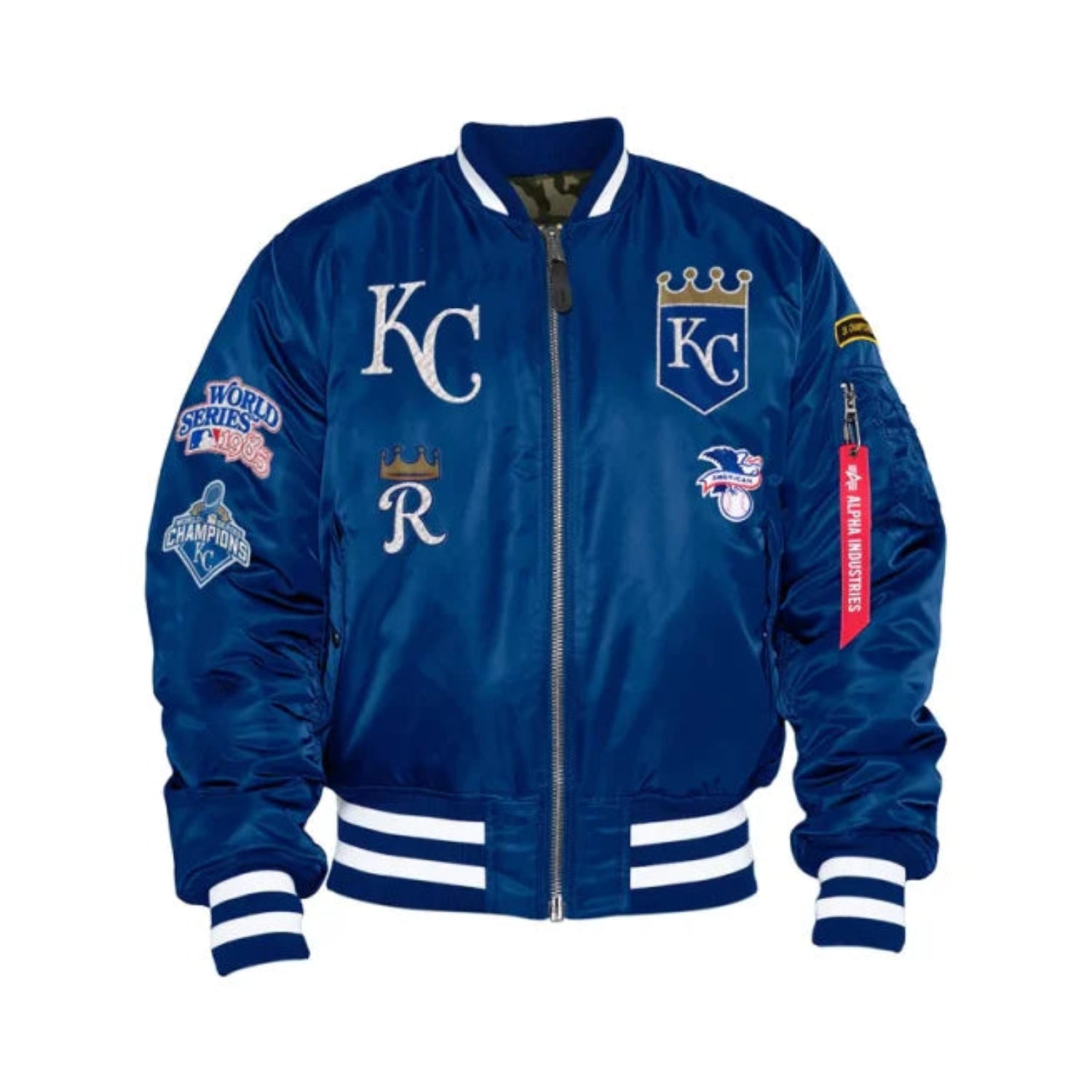 Kansas City Royals X Alpha X New Era MA-1 Jacket