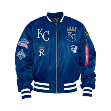 Kansas City Royals X Alpha X New Era MA-1 Jacket