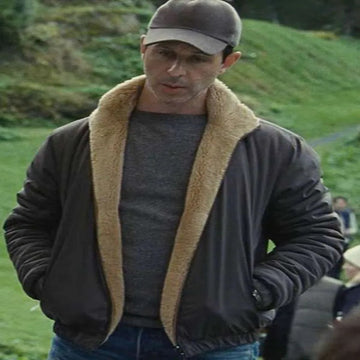 Kendall Roy Shearling Jacket