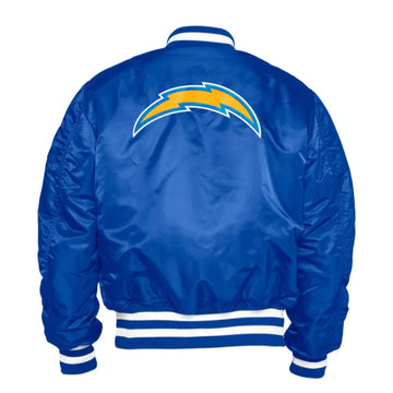 Los Angeles Chargers X Alpha X New Era MA-1 Jacket